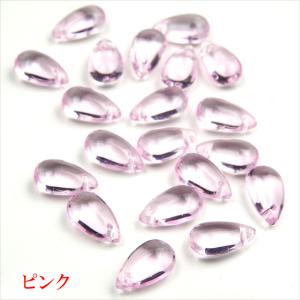 しずく ガラスビーズ トップホール 14mm×...の詳細画像4