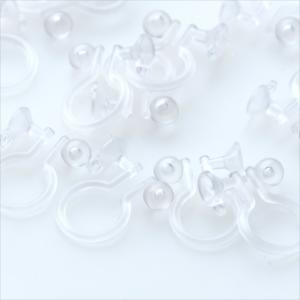 樹脂 ノンホールピアス 20個 カン付き パー...の詳細画像2