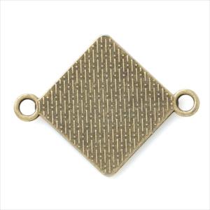 ミール皿 1枚 四角 a48 アンティークゴー...の詳細画像2