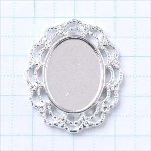 ミール皿 1枚 楕円 s01 ホワイトシルバー...の詳細画像1
