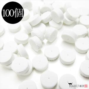 ピアス クッション 100個セット 12mm ホワイト 白 スポンジ 台紙固定  保護 折れ防止 落下防止 滑り止め すべり止め ハンドメイド アクセサリー イヤリング