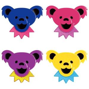 ネコポス対応 GRATEFUL DEAD BEAR HEAD BICYCLE REFLECTOR グレイトフルデッド