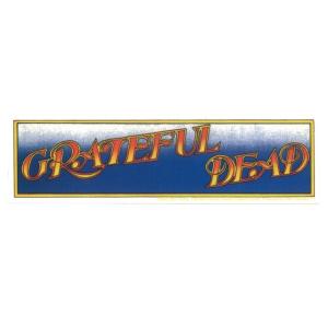 ★ネコポス対応★  グレイトフルデッド ロゴ ステッカー / GD LOGO STICKER / シール GRATEFULDEAD｜harvestmarket