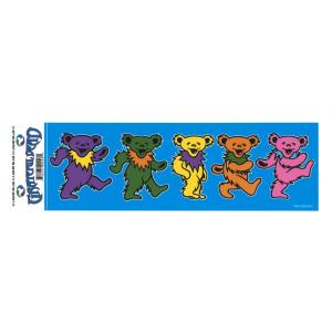 ★ネコポス対応★ グレイトフルデッド レインボー ベアー ステッカー 5インチ / GD RAINBOW BEARS 5" STICKER / シール　GRATEFULDEAD｜harvestmarket