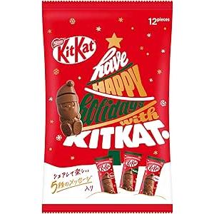 ネスレ KKT キットカット ホリデイサンタ シェアバッグ 12枚