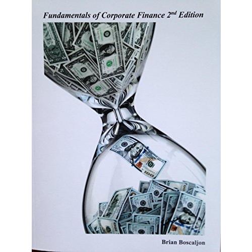 Fundamentals of Corporate Finance [Paperback] [Jan...
