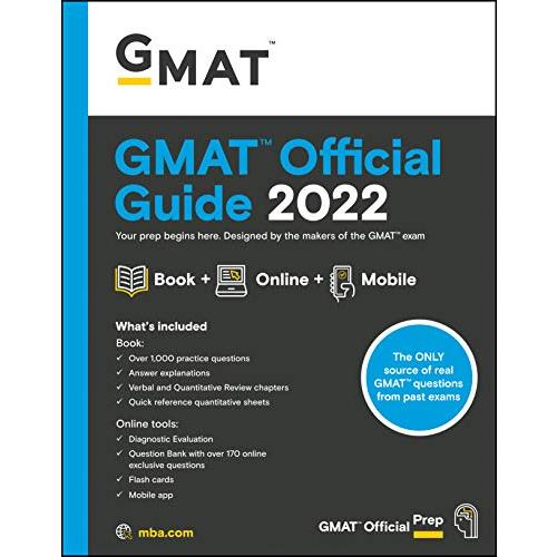 GMAT Official Guide 2022: Book + Online Question B...