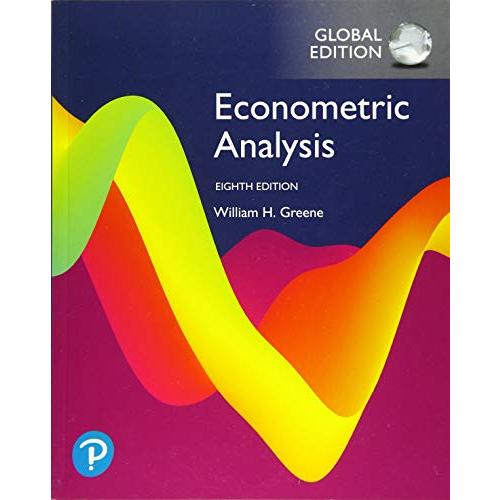 Econometric Analysis, Global Edition【並行輸入品】