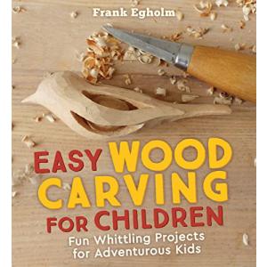 Easy Wood Carving for Children: Fun Whittling Projects for Adventurous Kids 【並行輸入品】の商品画像