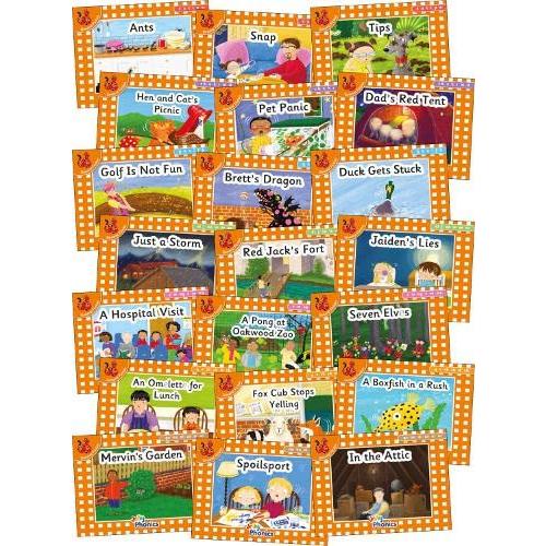 Jolly Phonics Orange Level Readers Complete Set: i...