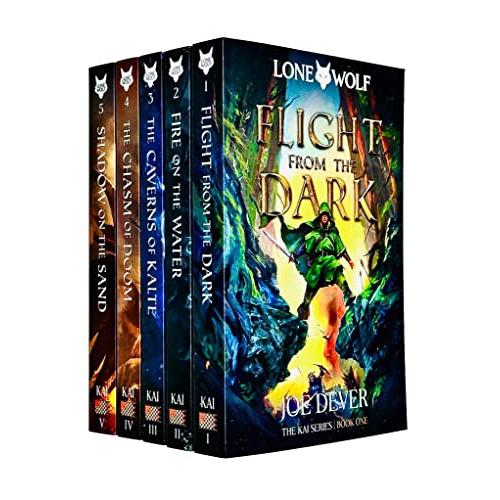 Lone Wolf Series Books 1 - 5 Collection Set by Joe...