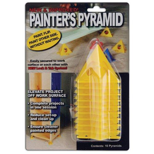Painter&apos;s Pyramid Stands 10/Pkg-Yellow (並行輸入品)