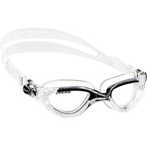 (Clear Black/Clear Lens, Goggles) - Cressi Flash S...