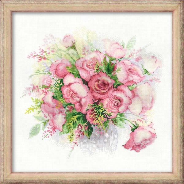 Watercolor Roses(クロスステッチキット)【並行輸入品】