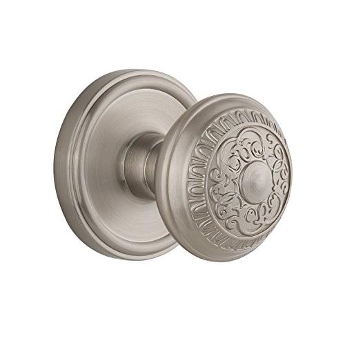 Grandeur Georgetown Rosette with Windsor Knob, Dou...