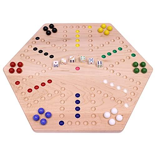 Maple Hand Painted 20&quot; Wooden Aggravation (Wahoo) ...