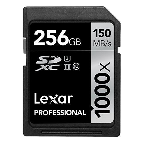 LEXAR MEDIA Professional 1000x 256GB SDXC UHS-II S...