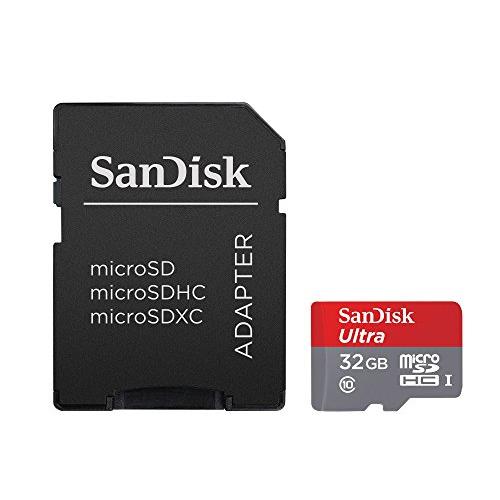 サンディスク MicroSDHC 32GB ULTRAシリーズ UHS-1 80MB/s アダプタ付...