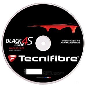 テクニファイバー (Tecnifibre) テニス ストリングス BLACK CODE 4S ゲージ1.20mm ブラック (BK) ロール200m TF 【並行輸入品】の商品画像