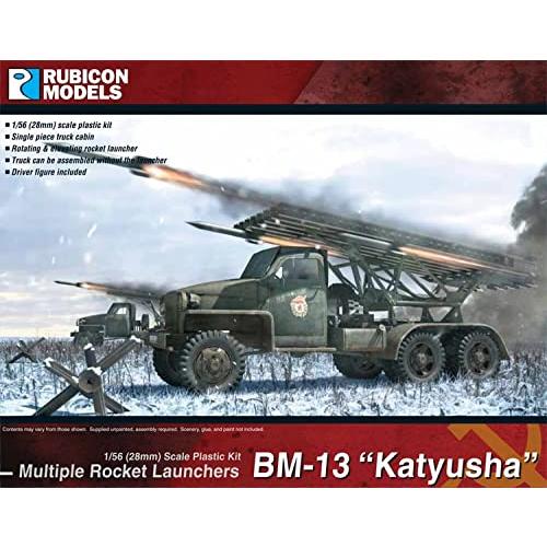 RUBICON MODELS 1/56 ソ連 BM-13 カチューシャ プラモデル RB0036【並...