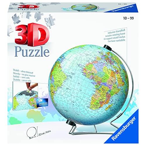Ravensburger 12436 World Globe 3D Puzzle 540pc【並行輸...