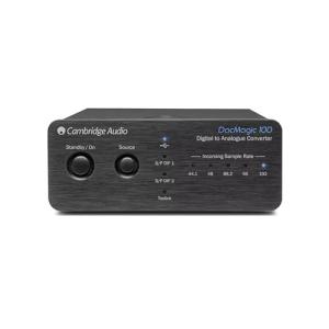 Cambridge Audio DacMagic 100 - USBオーディオ付きD/Aコンバーター、最大24ビット/ 192kHz（ブラック）をサ【並行輸入品】
