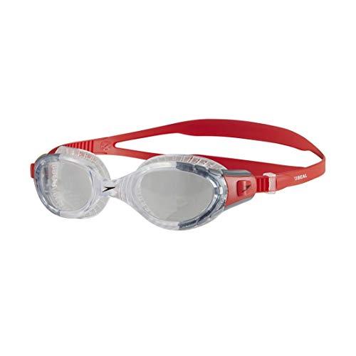 (One Size, Lava Red/Clear) - Speedo Futura Biofuse...