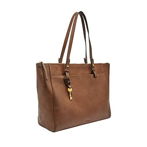 Fossil Women&apos;s Rachel Tote Leather Top-Handle Bag ...