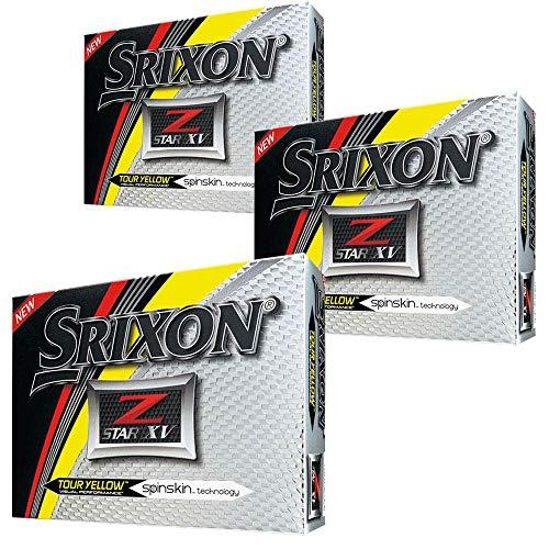 Srixon Z-Star XV 5 ゴルフボール (3ダース) 3ダース イエロー【並行輸入品】