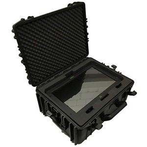 - 19モニターケース用キャリーケース Sumo 車輪とハンドル付きトロリー Atomos