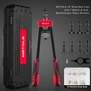 WETOLS 14インチ リベットナットツール...の詳細画像1