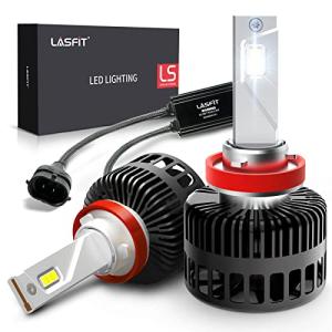 LASFIT LS Plus H11 H8 H9 LED電球 - 非常に明るい 72W 8000LM 6000K クールホワイト 30000時間以上の寿命 IP68LE 【並行輸入品】の商品画像