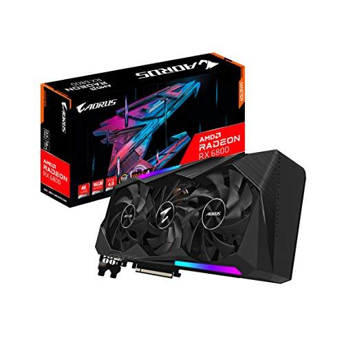 Gigabyte AORUS Radeon RX 6800 Master 16G グラフィックスカー...