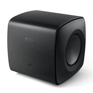 KEF KC62 サブウーファー / 1,000ワット / クラスDアンプ搭載 / 6.5インチフォースキャンセリングドラ【並行輸入品】