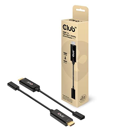 Club 3D HDMI Male オス to USB Type C Female メス アクティブ...