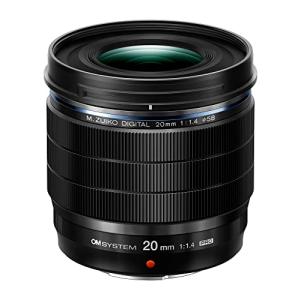 OM SYSTEM M.ZUIKO DIGITAL ED 20mm F1.4 PRO ブラック【並行輸入品】