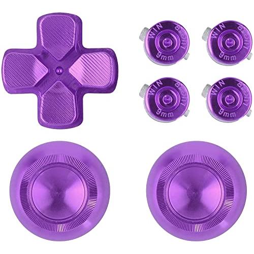 Yiootop Metal Aluminum Alloy Buttons for Playstati...