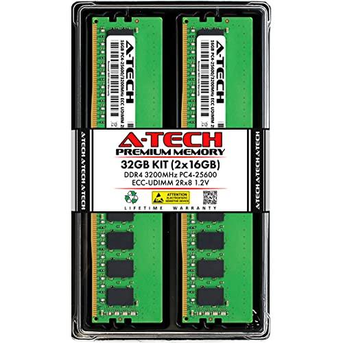 A-Tech Server 32GB キット (2 x 16GB) 2Rx8 PC4-25600 D...