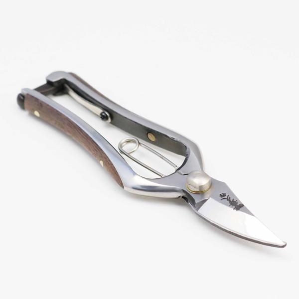 外山刃物　宗家秀久　剪定鋏　万能剪定鋏 walnut