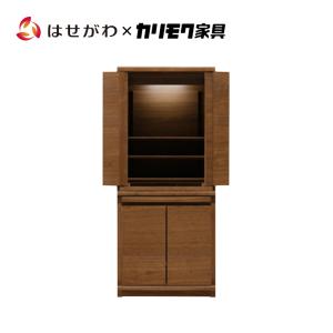 お仏壇のはせがわ 床置き 20号 高さ161cm 和室 赤茶色 仏壇 「GD 重ネ