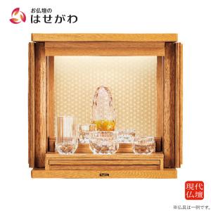 現代仏壇 国産 日本製 高さ40cm 棚置き モ...の商品画像
