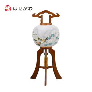 お仏壇のはせがわ 盆提灯 岐阜提灯 木製 新盆 初盆 お盆飾り 提灯