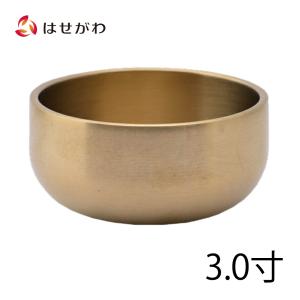 お仏壇のはせがわ りん 仏具 砂張「リン 佐波理 一心 3.0寸」お仏壇の