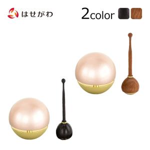 たまゆらりん セット おりん たまゆら 仏壇 仏具「たまゆら ルフラ パウダーローズ 黒檀／花梨 リン棒セット」お仏壇のはせがわ｜仏壇・位牌・線香-お仏壇のはせがわ