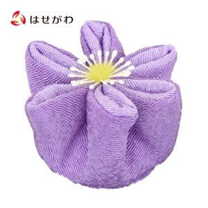 お盆 お供え おしゃれ ちりめん コンパクト 贈答用 お仏壇のはせがわ「甘美 香の花 クレマチス 紫」お仏壇のはせがわ
