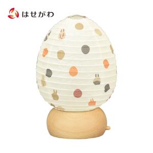 盆提灯 新型提灯 ペット 木製 LED コードレス USB充電式 ミニサイズ コンパクト 新盆 初盆 水玉 兎 贈答用 お供え 「ペット提灯 うさたま」 お仏壇のはせがわ