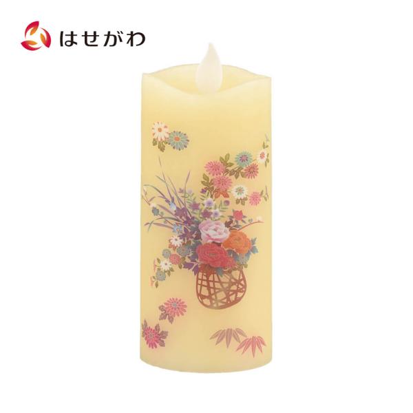 ろうそく 電池 キャンドルライト 仏具 コンパクト お供え お盆 盆提灯 提灯 「LEDローソク い...