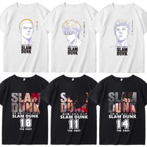 ◆SLAM DUNK(スラムダンク) 風 桜木花道￥/流川 楓 半袖 Tシャツ 男女兼用 春夏 カップルスタイル 周辺 応援服 通気 吸汗