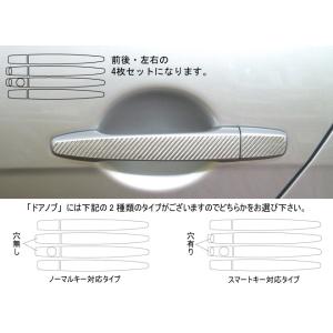 ハセプロ マジカルカーボン ドアノブスマートキータイプ 三菱 ランサーエボリューションX/ギャランフ...