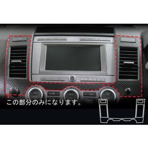 ハセプロ マジカルアートレザー センターパネル マツダ MPV LY3P 2006.2〜 ブラック ...